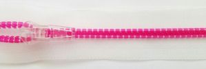 #5 Crystal Mesh Plastic Tape Clear Color Candy Plastic Teeth