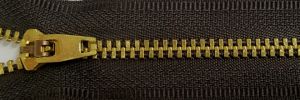 #4 Classic Jeans Brass Zipper (TA916)