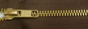 #5 Classic Plus Brass Zipper (TA569)