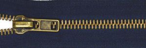  #8 Heavy Classic Antique Brass Zipper (TA560)