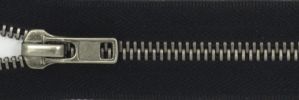 #8 Heavy Classic Antique Nickel Zipper