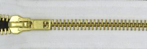 #10 X-Heavy Classic Brass Zipper