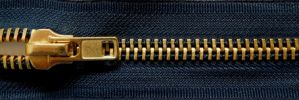 #10 X-Heavy Classic Brass Zipper (TA560)