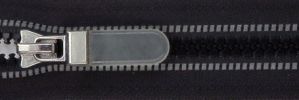 #5 Reflective Stitch Plastic Zipper
